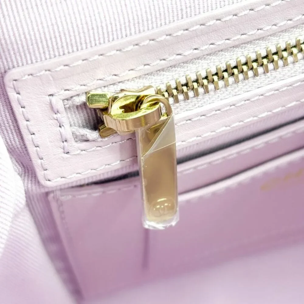 Chanel Dumas Backpack Small Caviar Lilac Gold Hardware